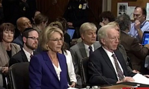 devos-with-lieberman