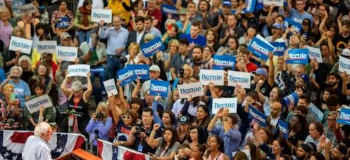 bernie rally